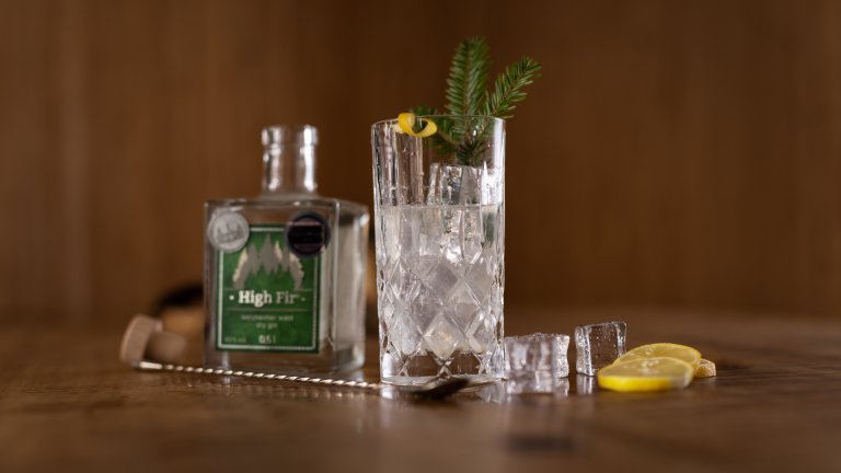 Der Gin Fizz ist ein spritziger Cocktail mit Zitrone.